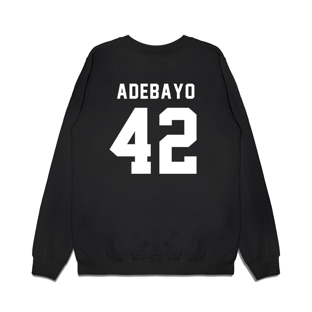 Delaware - NCAA Football : Alexander Adebayo - Sports Shersey Premium Crewneck Sweatshirt-1