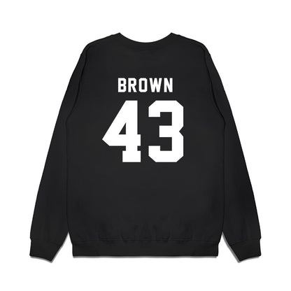 Delaware - NCAA Football : Luke Brown - Sports Shersey Premium Crewneck Sweatshirt-1