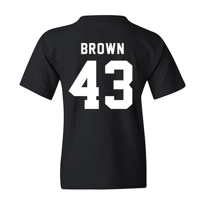Delaware - NCAA Football : Luke Brown - Sports Shersey Youth T-Shirt-1