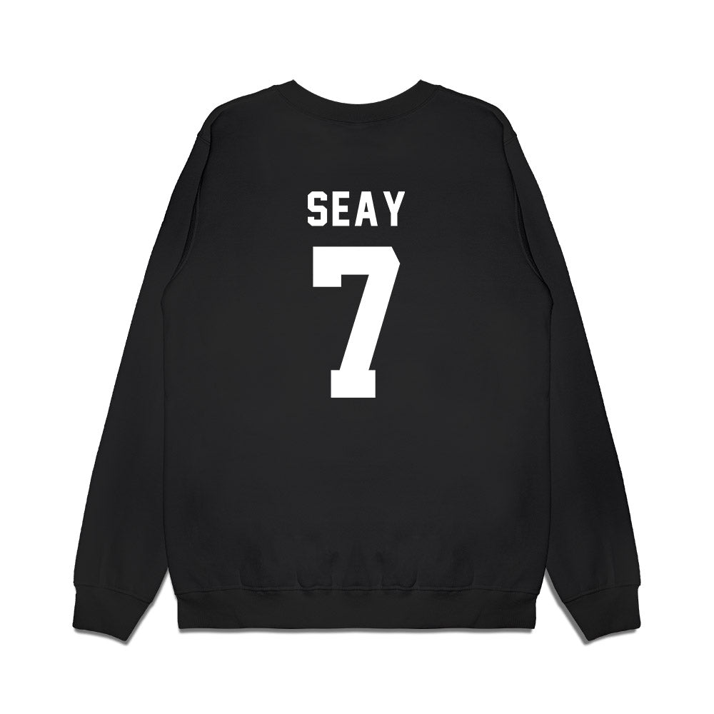 Delaware - NCAA Football : KT Seay - Sports Shersey Premium Crewneck Sweatshirt-1