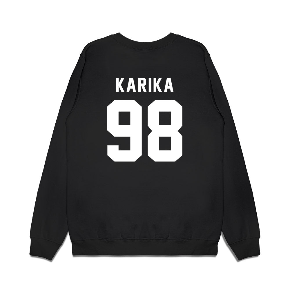 Delaware - NCAA Football : Nicholas Karika - Sports Shersey Premium Crewneck Sweatshirt-1