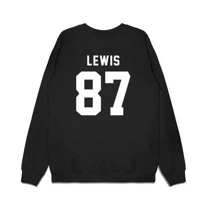 Delaware - NCAA Football : Donovan Lewis - Sports Shersey Premium Crewneck Sweatshirt-1