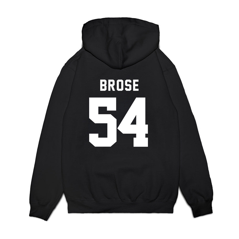 Delaware - NCAA Football : Fintan Brose - Sports Shersey Premium Hooded Sweatshirt-1