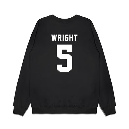 Delaware - NCAA Football : Kion Wright - Sports Shersey Premium Crewneck Sweatshirt-1