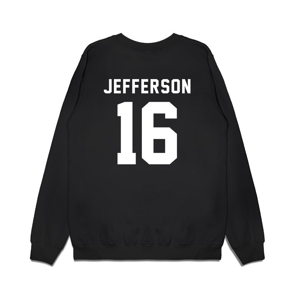 Delaware - NCAA Football : Noah Jefferson - Sports Shersey Premium Crewneck Sweatshirt-1