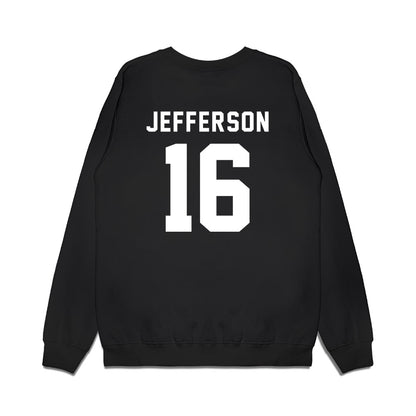 Delaware - NCAA Football : Noah Jefferson - Sports Shersey Premium Crewneck Sweatshirt-1