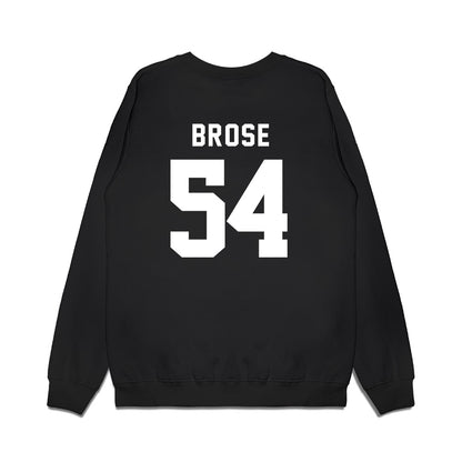 Delaware - NCAA Football : Fintan Brose - Sports Shersey Premium Crewneck Sweatshirt-1