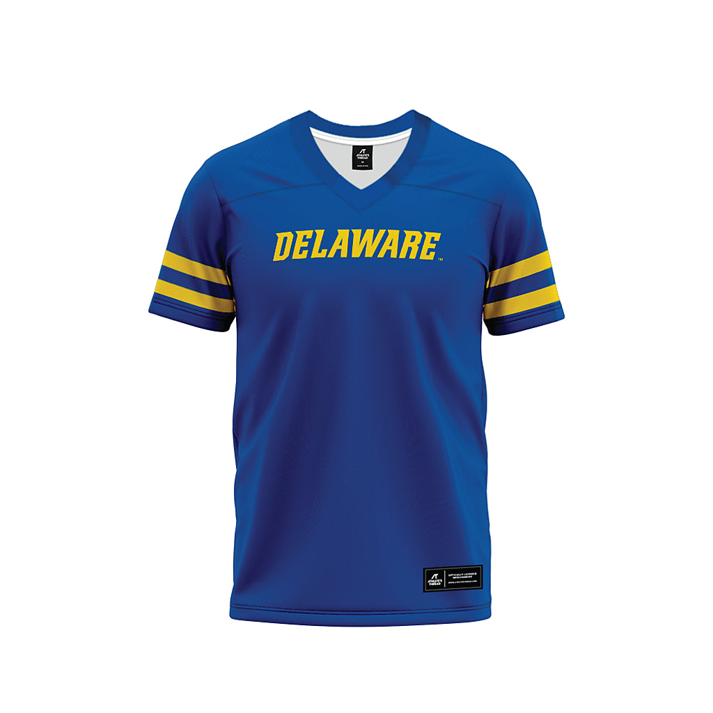 Delaware - NCAA Football : - Blue Premium Football Jersey-0