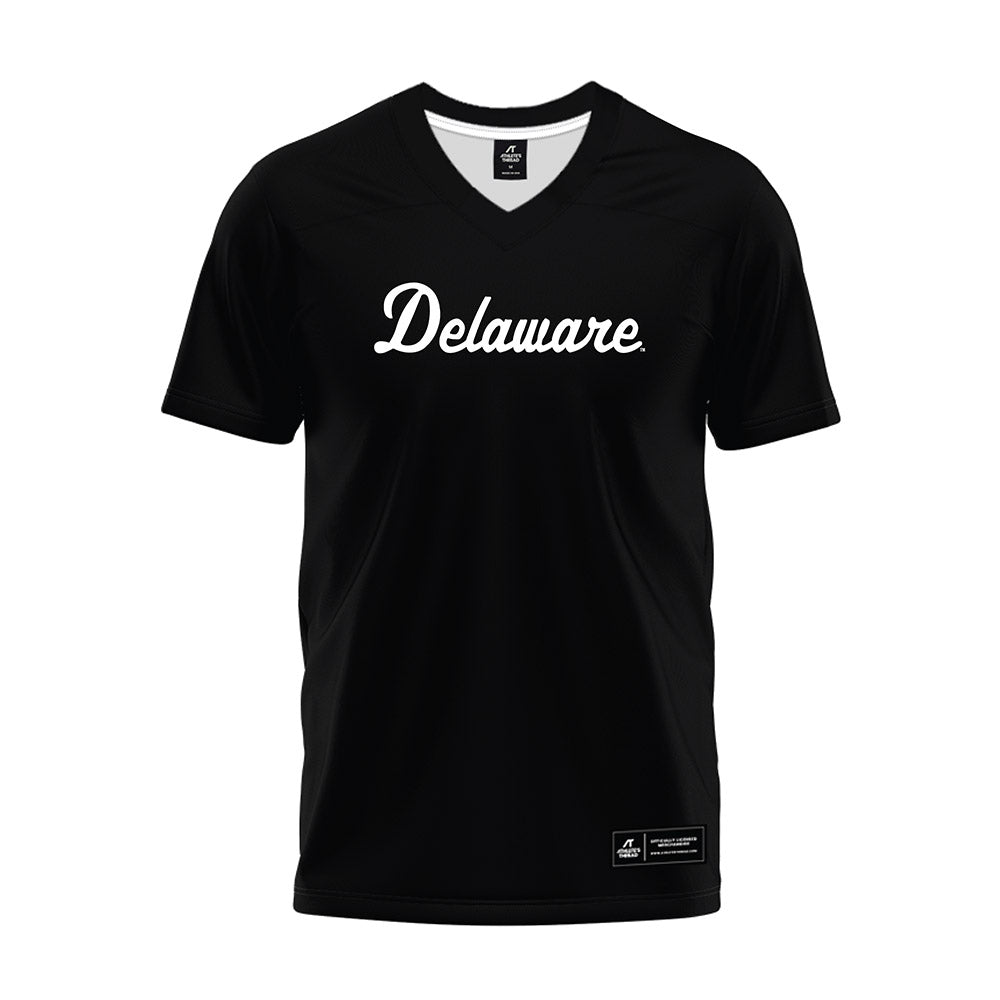 Delaware - NCAA Football : - Black Premium Football Jersey-0
