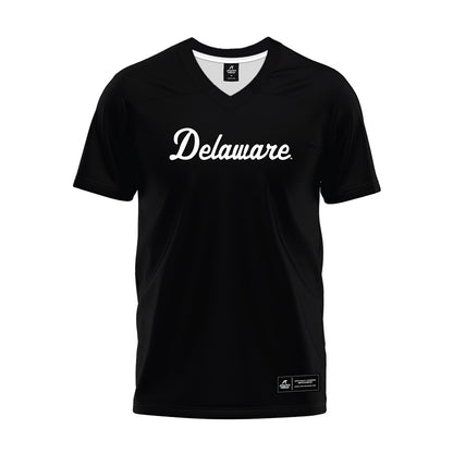 Delaware - NCAA Football : - Black Premium Football Jersey-0