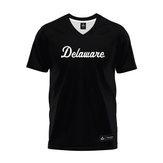 Delaware - NCAA Football : - Black Premium Football Jersey-0