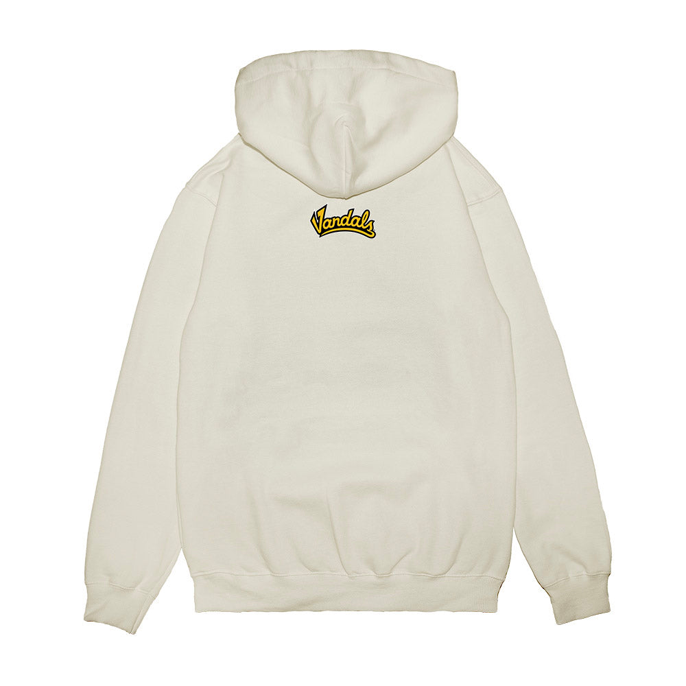 Idaho - NCAA Football : Lonyatta Alexander Jr. - Fightin Taters Premium Hooded Sweatshirt-1