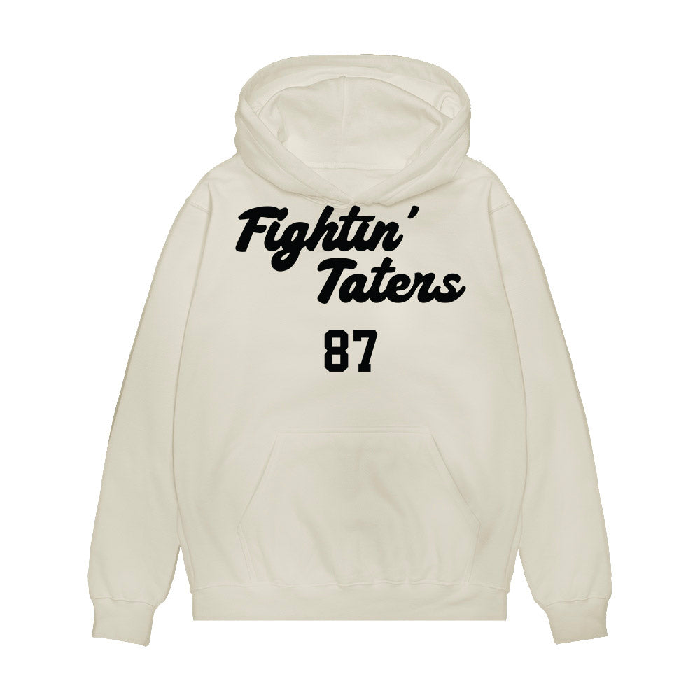 Idaho - NCAA Football : Gabe Hoffmann - Fightin Taters Premium Hooded Sweatshirt-0