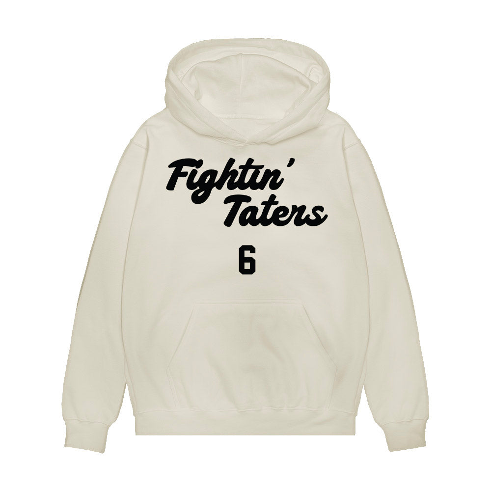 Idaho - NCAA Football : Zakhari Spears - Fightin Taters Premium Hooded Sweatshirt-0