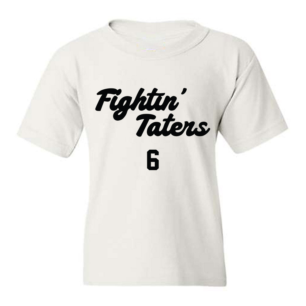Idaho - NCAA Football : Zakhari Spears - Fightin Taters Youth T-Shirt-0