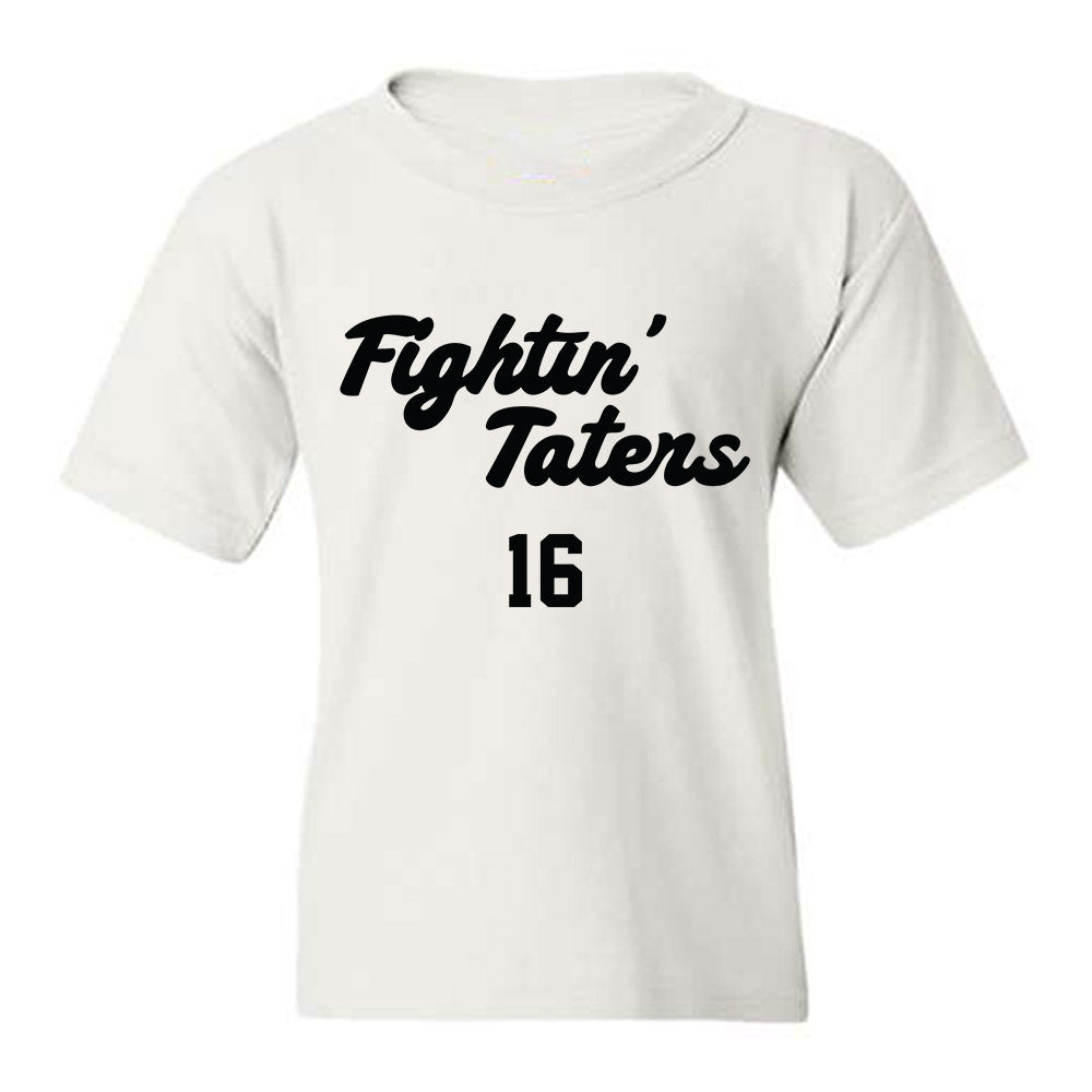 Idaho - NCAA Football : Rocco Koch - Fightin Taters Youth T-Shirt-0