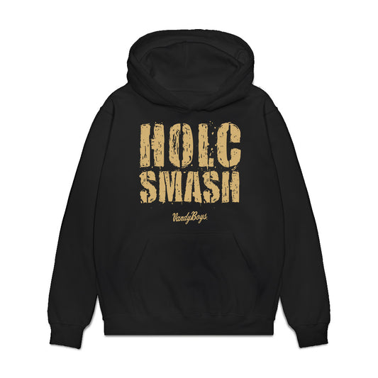 Vanderbilt - NCAA Baseball : Braden Holcomb - HOLC SMASH v1 Premium Hooded Sweatshirt-0