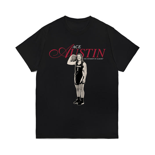 Alabama - NCAA Women's Basketball : Ace Austin - Legacy Comfort Colors T-Shirt-0
