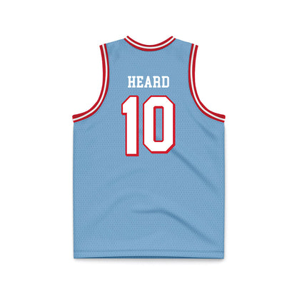 Dayton - NCAA Men's Basketball : Bryce Heard - Chapel Blue Basketball Jersey-1