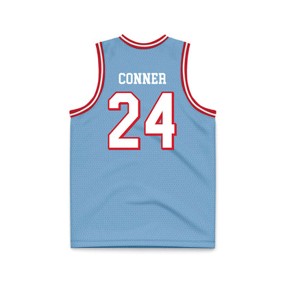 Dayton - NCAA Men's Basketball : Jacob Conner - Chapel Blue Basketball Jersey-1