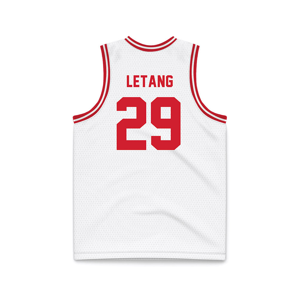 Dayton - NCAA Men's Basketball : Amael LEtang - White Basketball Jersey-1