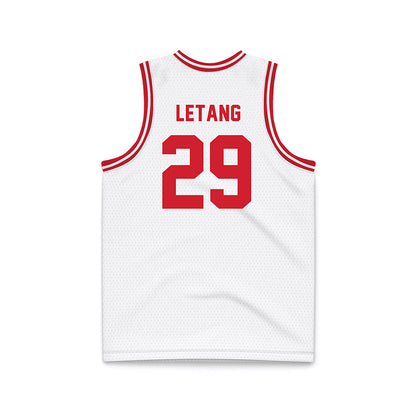 Dayton - NCAA Men's Basketball : Amael LEtang - White Basketball Jersey-1