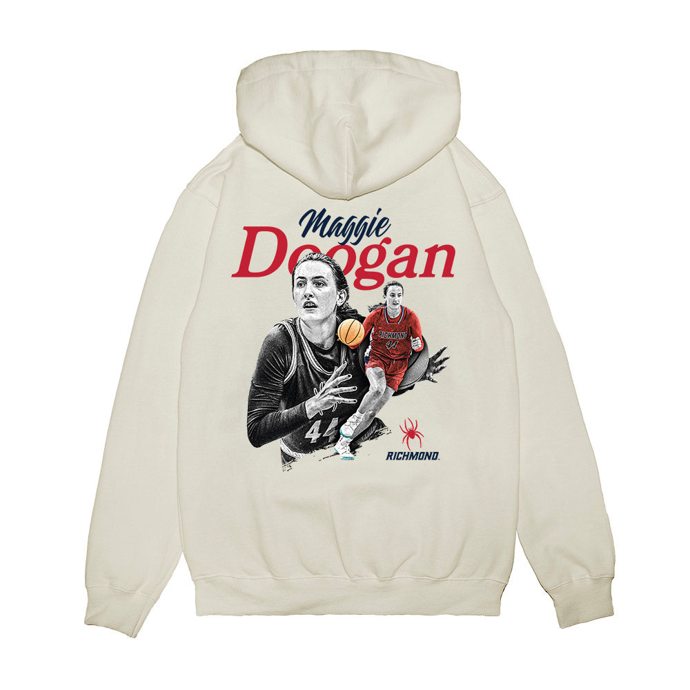 Richmond - NCAA Women's Basketball : Maggie Doogan - Collage Premium Hooded Sweatshirt-1