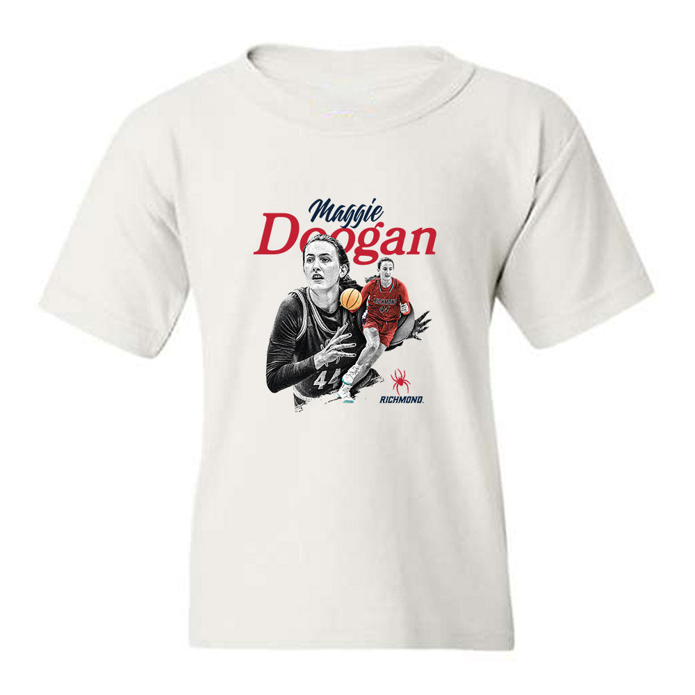 Richmond - NCAA Women's Basketball : Maggie Doogan - Collage Youth T-Shirt-0