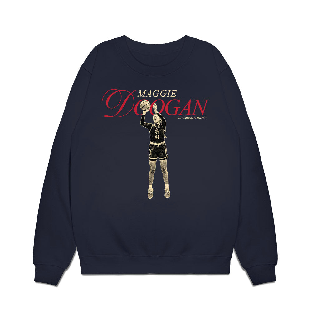 Richmond - NCAA Women's Basketball : Maggie Doogan - Legacy Premium Crewneck Sweatshirt-0