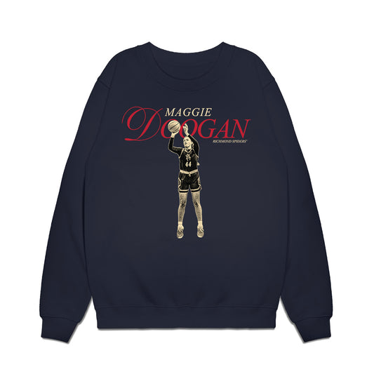 Richmond - NCAA Women's Basketball : Maggie Doogan - Legacy Premium Crewneck Sweatshirt-0