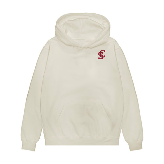 SCU - NCAA Baseball : Max Bayles - Legacy Premium Hooded Sweatshirt-0