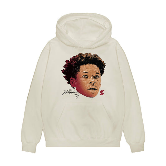 SCU - NCAA Men's Basketball : Brenton Knapper - Premium Hooded Sweatshirt-0