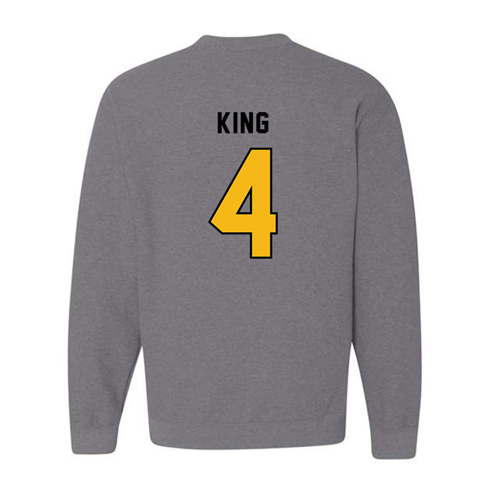 Idaho - NCAA Football : Isiah King - Joe Mascot Crewneck Sweatshirt-1