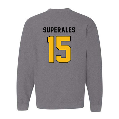 Idaho - NCAA Football : Daveon Superales - Joe Mascot Crewneck Sweatshirt-1