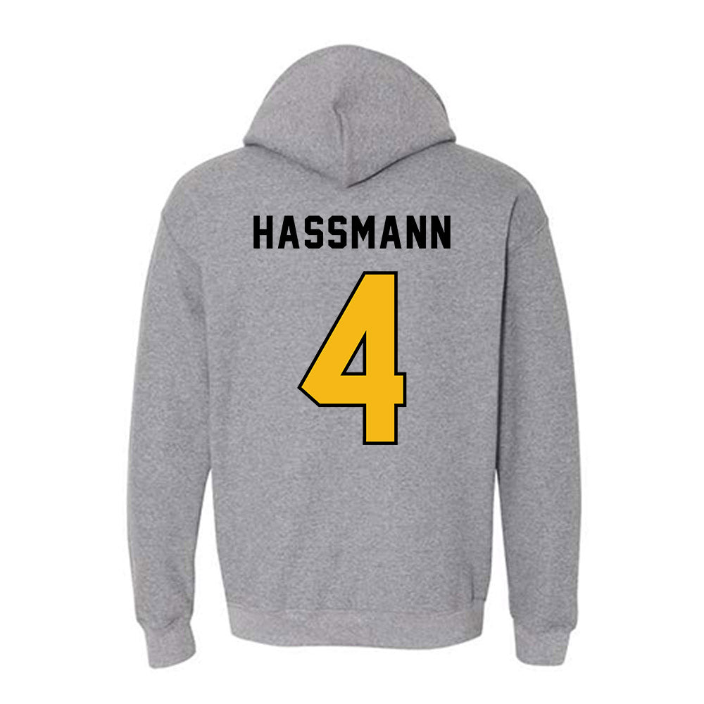 Idaho - NCAA Women's Basketball : Hope Hassmann - Joe Mascot Hooded Sweatshirt-1