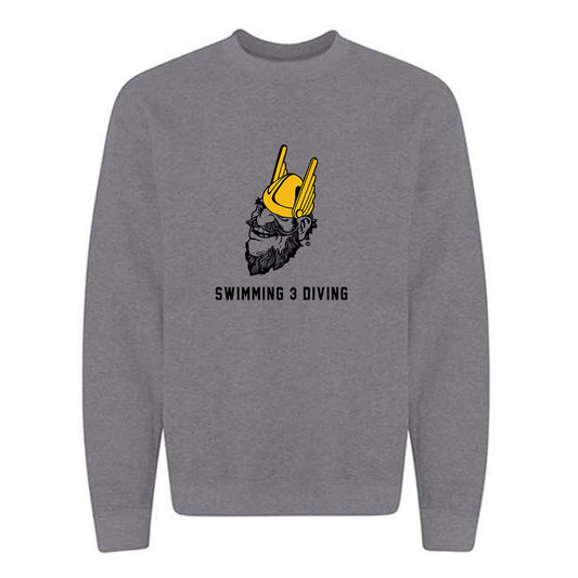 Idaho - NCAA Women's Swimming & Diving : Adelaide McRoberts - Joe Mascot Crewneck Sweatshirt-0