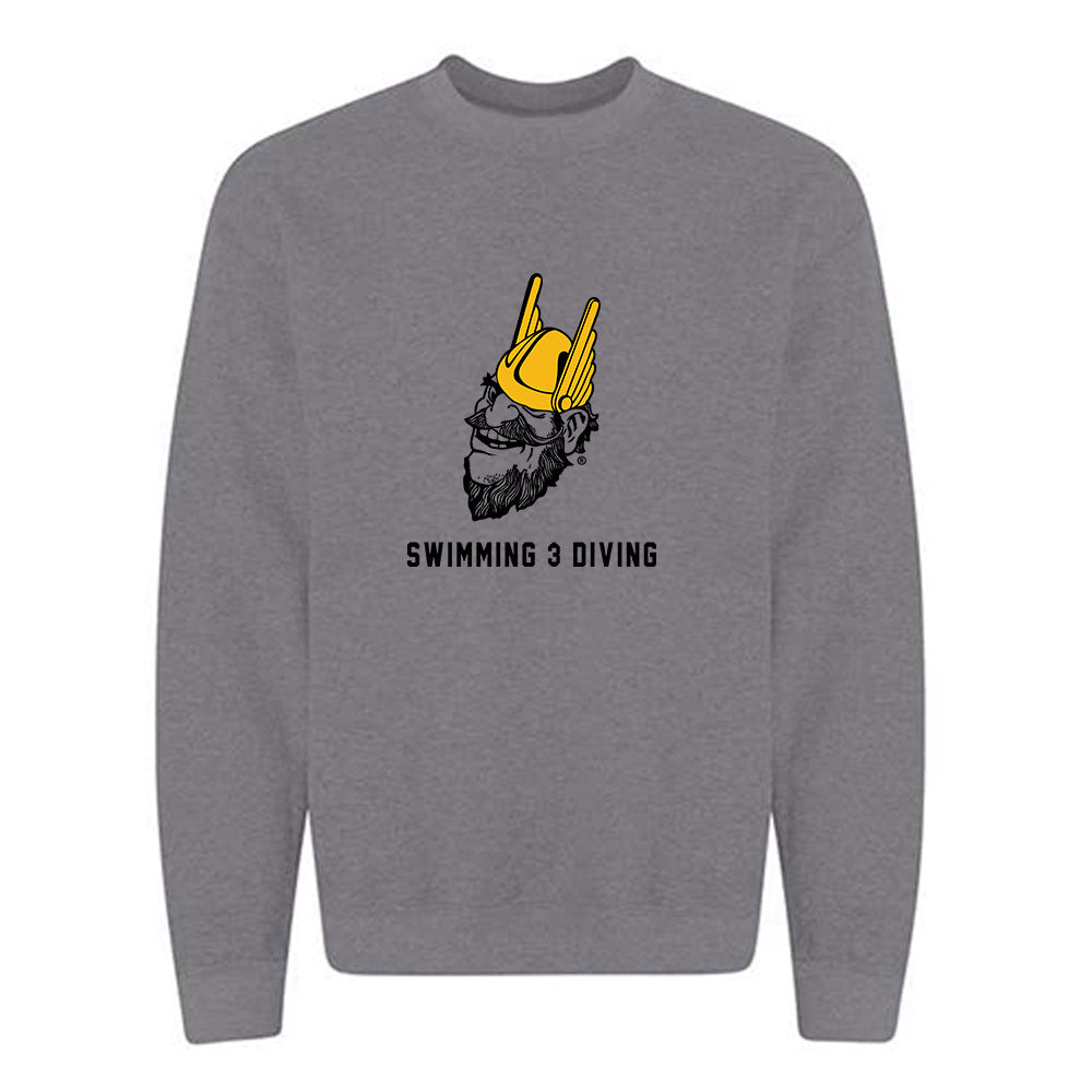 Idaho - NCAA Women's Swimming & Diving : Courtney Crawford - Joe Mascot Crewneck Sweatshirt-0