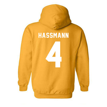 Idaho - NCAA Women's Basketball : Hope Hassmann - VANDALS Hooded Sweatshirt-1