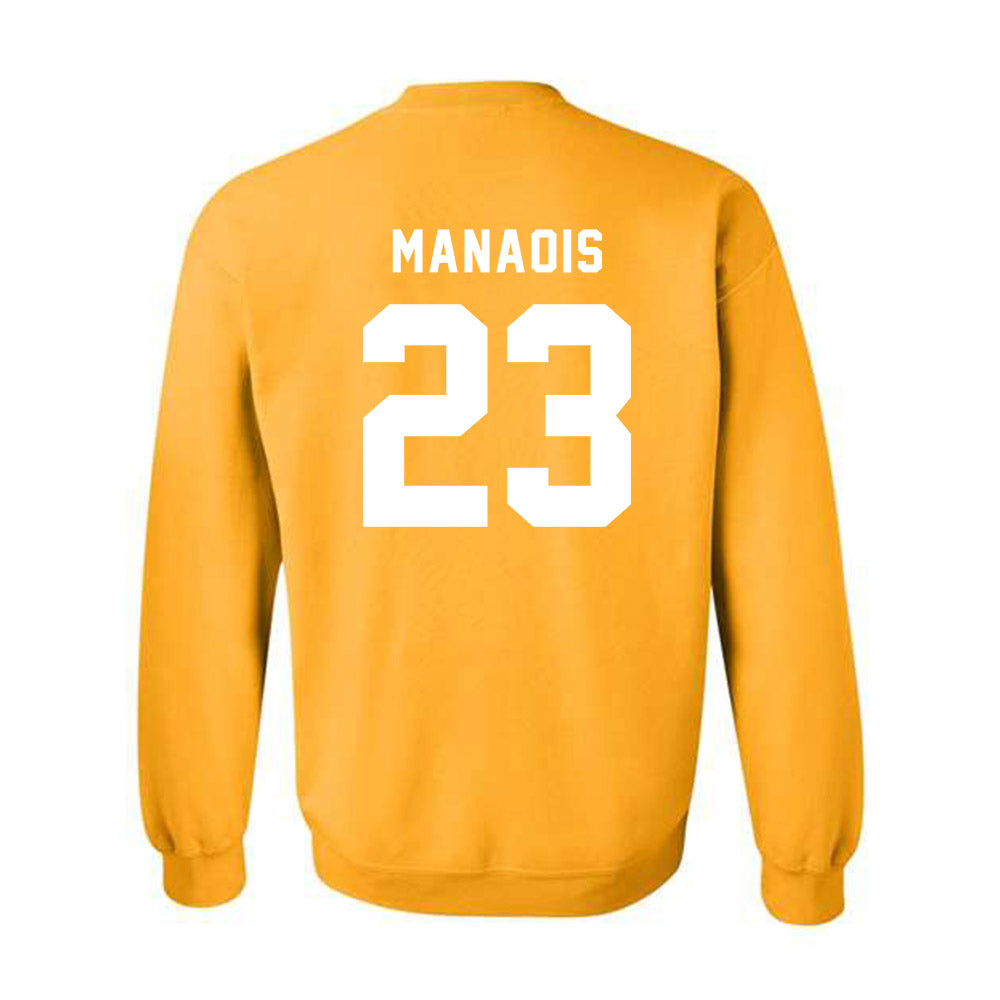 Idaho - NCAA Women's Volleyball : Aleina Manaois - VANDALS Crewneck Sweatshirt-1