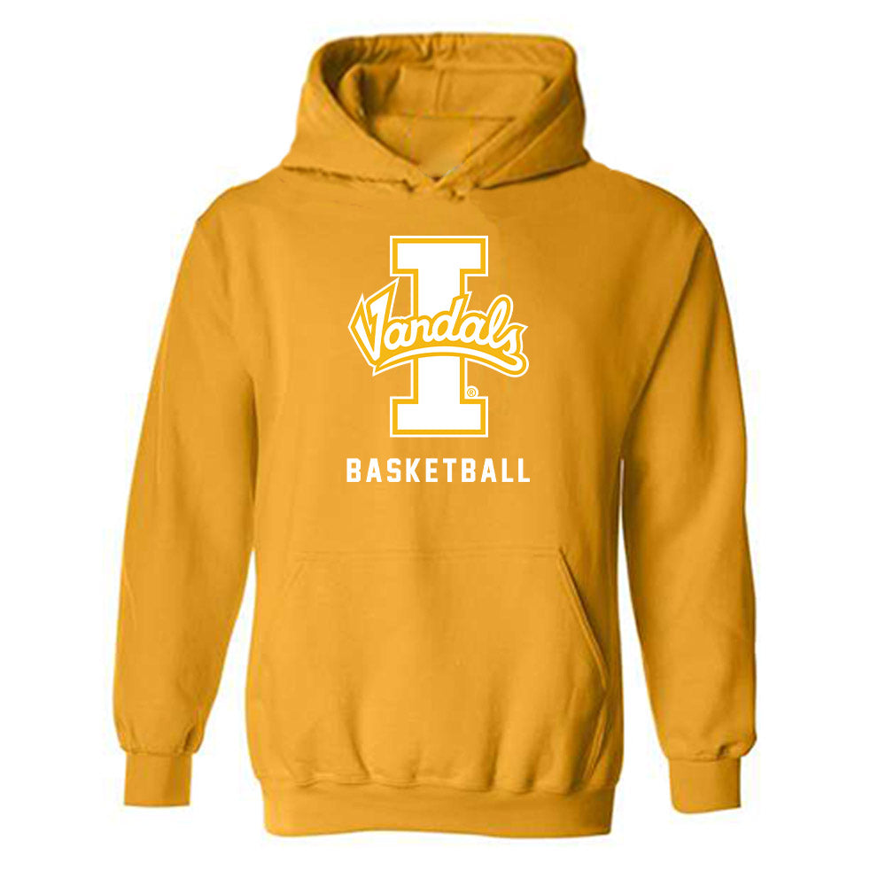 Idaho - NCAA Women's Basketball : Kyra Gardner - VANDALS Hooded Sweatshirt-0