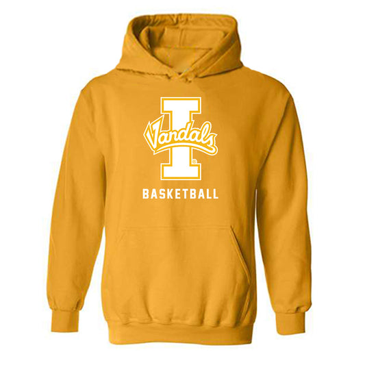 Idaho - NCAA Men's Basketball : Brody Rowbury - VANDALS Hooded Sweatshirt-0