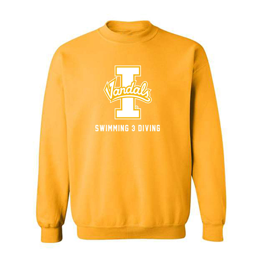 Idaho - NCAA Women's Swimming & Diving : Katy Foley - VANDALS Crewneck Sweatshirt-0