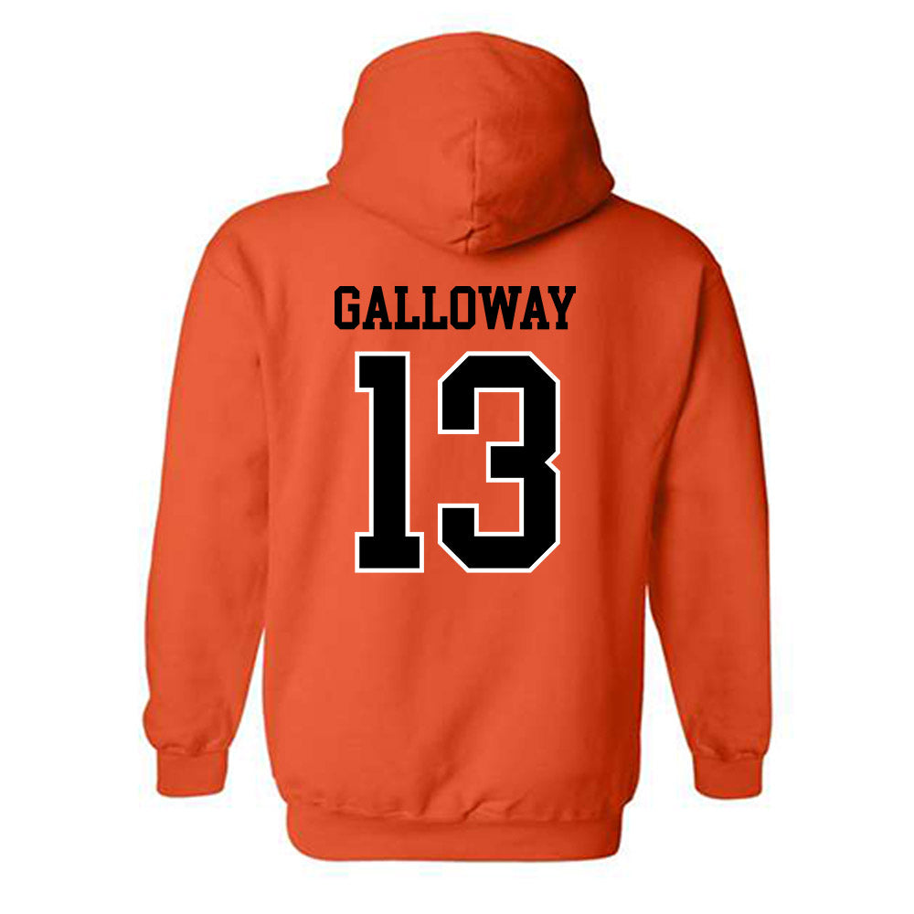 Oregon State - NCAA Baseball : Jacob Galloway - Classic Shersey Hooded Sweatshirt-1