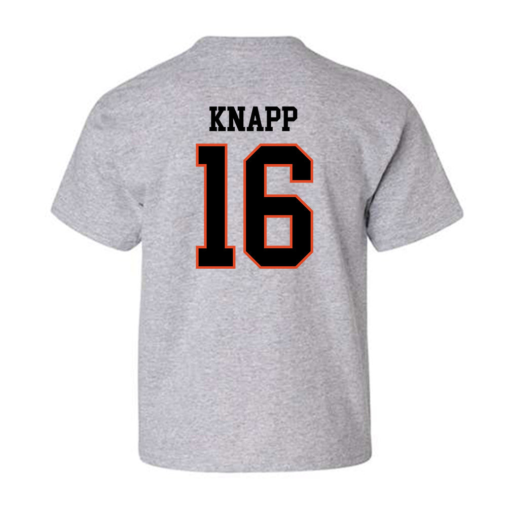 Oregon State - NCAA Football : Logan Knapp - Classic Shersey Youth T-Shirt-1