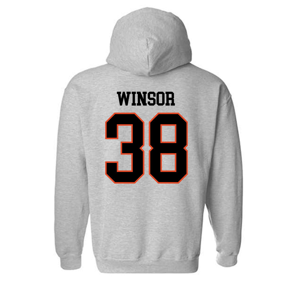 Oregon State - NCAA Football : AJ Winsor - Classic Shersey Hooded Sweatshirt-1