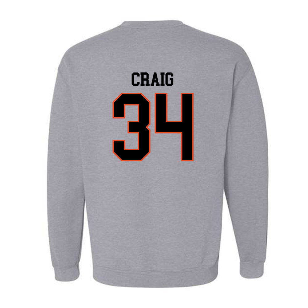 Oregon State - NCAA Football : Sean Craig - Classic Shersey Crewneck Sweatshirt-1