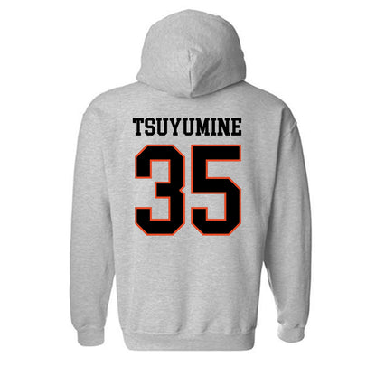Oregon State - NCAA Football : Tetsuta Tsuyumine - Classic Shersey Hooded Sweatshirt-1