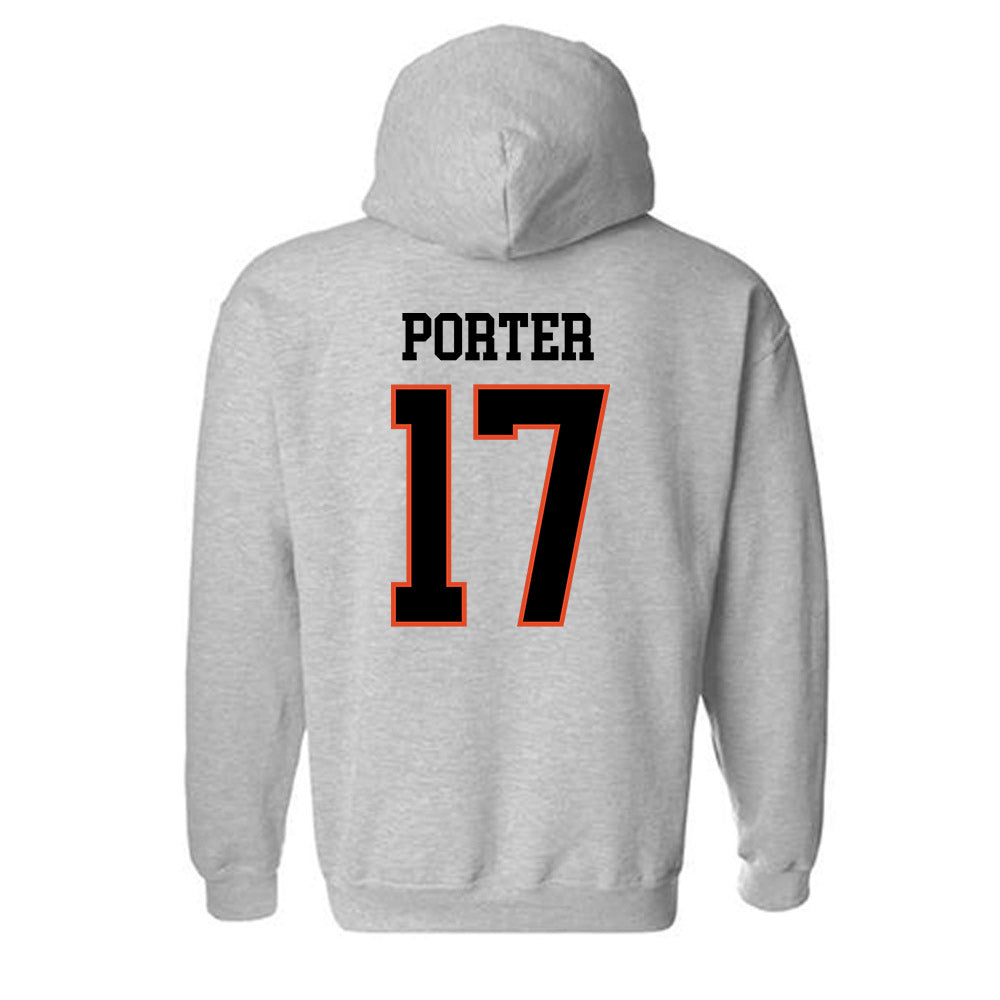 Oregon State - NCAA Baseball : Ethan Porter - Classic Shersey Hooded Sweatshirt-1
