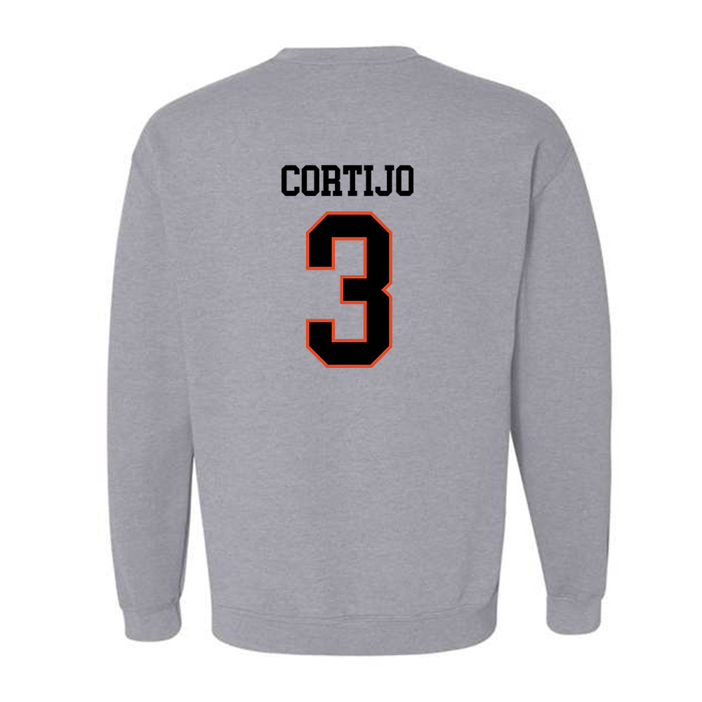 Oregon State - NCAA Men's Soccer : Fran Cortijo - Classic Shersey Crewneck Sweatshirt-1