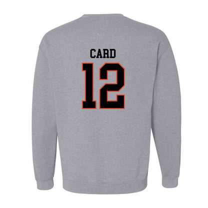 Oregon State - NCAA Football : Zachary Card - Classic Shersey Crewneck Sweatshirt-1